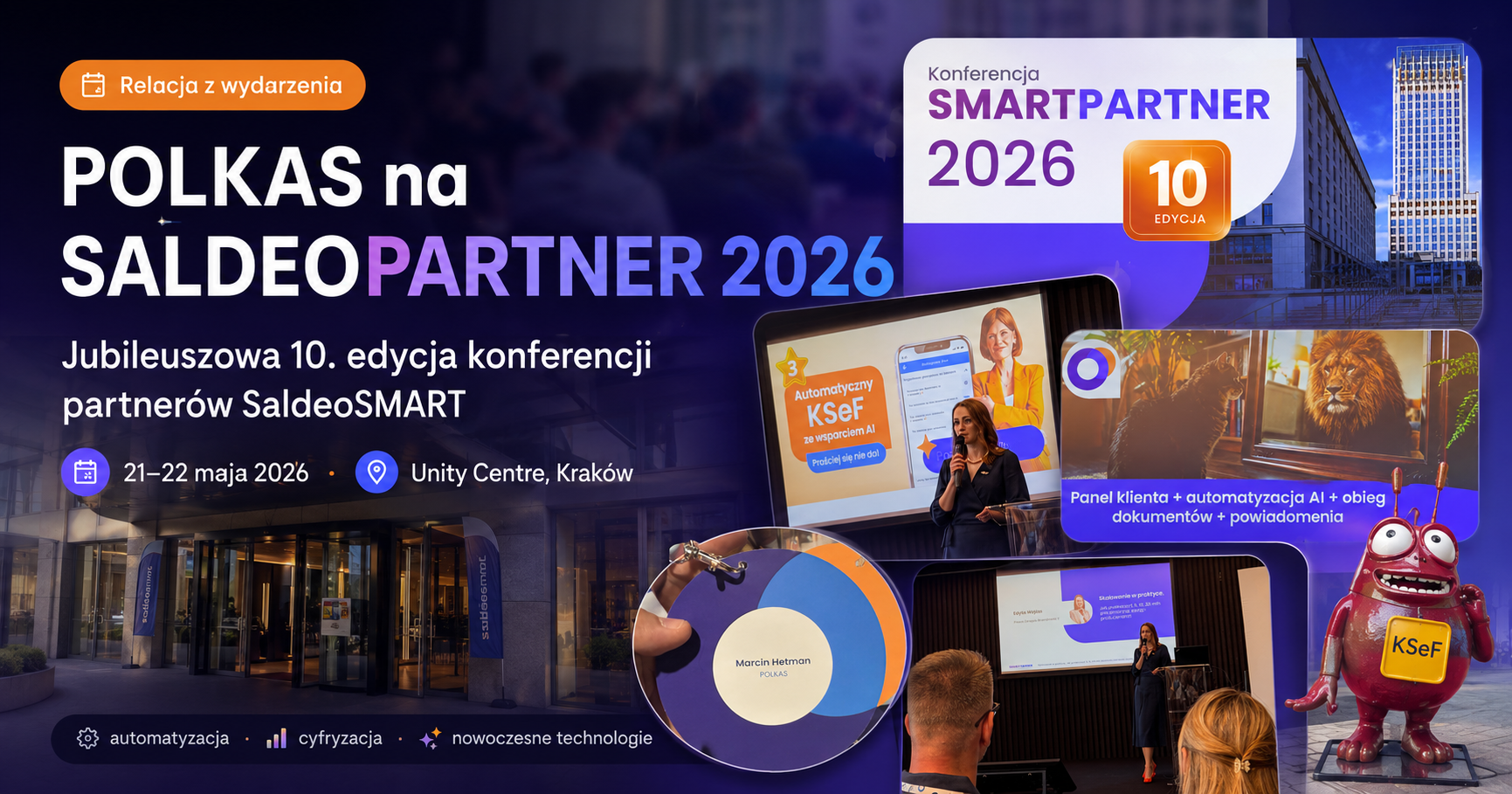Jubileuszowa Konferencja SALDEOPARTNER 2026 za nami – POLKAS wśród Partnerów SaldeoSMART